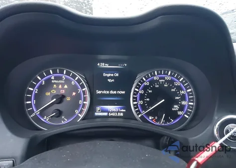 2016 Infiniti Q50 3.0T Premium from USA, damaged, VIN JN1EV7AR4GM343428